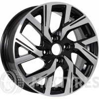 K&K KC1030 6x15 4x98 ET 35 Dia 58.5 (алмаз черный)
