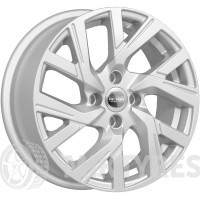 K&K KC1030 6x15 4x98 ET 35 Dia 58.5 (silver)