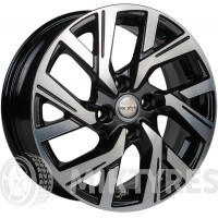 K&K KC1030 6x15 4x98 ET 35 Dia 58.5 (черный)