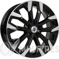 K&K KC1046 6.5x17 5x114.3 ET 37 Dia 66.6 (алмаз черный)