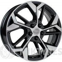 K&K KC1062 6.5x17 5x114.3 ET 45 Dia 60.1 (алмаз черный)