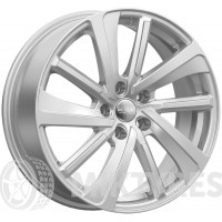 K&K KC1111 7x18 5x100 ET 28 Dia 57.1 (silver)