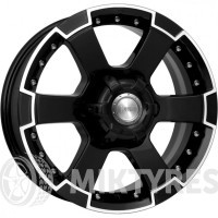 K&K KC593 7x16 6x139.7 ET 38 Dia 108.1 (алмаз черный)