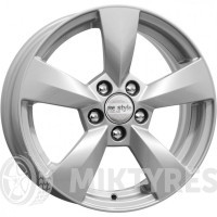 K&K KC700 6x15 5x100 ET 38 Dia 57.1 (silver)