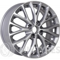 K&K KC782 6x16 4x100 ET 52 Dia 54.1 (silver)