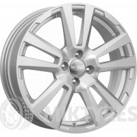 K&K KC874 (Vesta Cross) 6.5x17 5x114.3 ET 49 Dia 67.1 (silver)