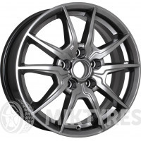 K&K KC886 6.5x16 5x100 ET 48 Dia 56.1 (дарк платинум)