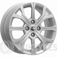 K&K KC945 6x15 4x100 ET 46 Dia 54.1 (silver)