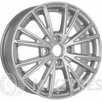 K&K Меандр 6x15 4x100 ET 40 Dia 67.1 (silver)