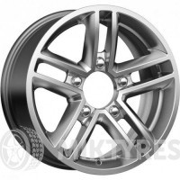 K&K Медео 6x15 4x100 ET 37 Dia 60.1 (дарк платинум)