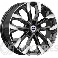 K&K Морейн 6.5x17 5x108 ET 43 Dia 65.1 (алмаз черный)