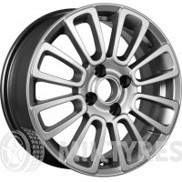 K&K Неман 6x15 4x100 ET 39 Dia 56.6 (дарк платинум)