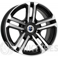 K&K Палладика 7x16 5x139.7 ET 30 Dia 98.5 (алмаз черный)