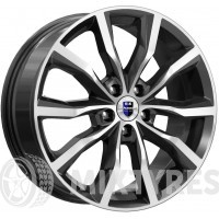 K&K Портер 7.5x18 5x110 ET 35 Dia 65.1 (алмаз черный)