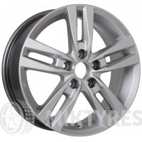 K&K Rassvet 6.5x16 5x114.3 ET 50 Dia 60.1 (silver)