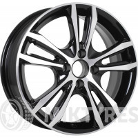 K&K Samara 6x16 4x108 ET 48 Dia 63.4 (алмаз черный)