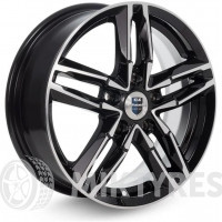K&K Sayan 6x16 5x114.3 ET 50 Dia 67.1 (алмаз черный)