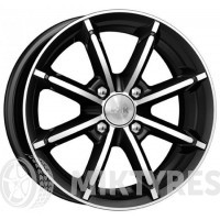 K&K Sportline 6x14 4x100 ET 40 Dia 67.1 (черный)