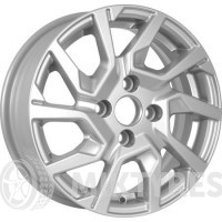 KDW KD1420 5.5x14 4x98 ET 35 Dia 58.5 (silver)