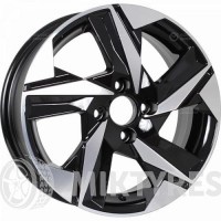 KDW KD1520 6x15 4x100 ET 46 Dia 54.1 (черный)