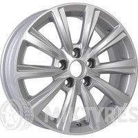 KDW KD1548 6x15 5x100 ET 38 Dia 57.1 (silver)