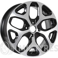 KDW KD1637 6.5x16 4x100 ET 50 Dia 60.1 (BFP)