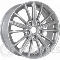 KDW KD1638 6.5x16 5x108 ET 50 Dia 63.4 (silver)