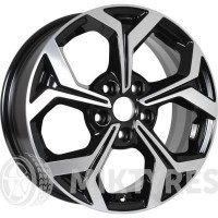 KDW KD1639 6.5x16 5x108 ET 50 Dia 63.4 (BFP)