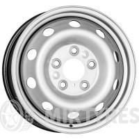 KFZ 7011 6x16 5x130 ET 68 Dia 78.1 (silver)