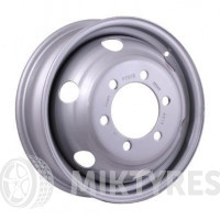 KFZ 9197 6x16 6x180 ET 109 Dia 138.8 (silver)