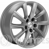 Khomen 1507 6x15 5x100 ET 38 Dia 57.1 (grey)