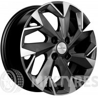 Khomen 1508 6x15 4x100 ET 39 Dia 56.6 (BFP)