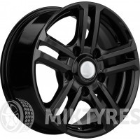 Khomen 1602 6.5x16 5x139.7 ET 40 Dia 98.5 (черный)