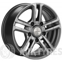 Khomen 1602 6.5x16 5x139.7 ET 40 Dia 98.5 (FS)