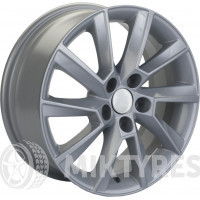 Khomen 1604 6x16 5x100 ET 38 Dia 57.1 (grey)