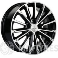 Khomen 1611 6.5x16 5x110 ET 46 Dia 63.3 (BFP)