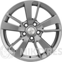 Khomen 1704 7x17 5x114.3 ET 39 Dia 60.1 (grey)