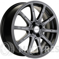 Khomen 1707 6.5x17 4x100 ET 50 Dia 60.1 (grey)