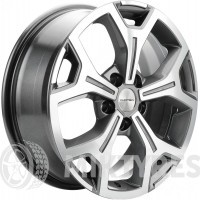 Khomen 1710 7x17 5x114.3 ET 37 Dia 66.5 (GFP)