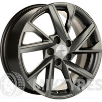Khomen 1714 7x17 5x108 ET 40 Dia 54.1 (grey)
