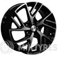 Khomen 1722 6.5x17 5x108 ET 33 Dia 60.1 (BFP)