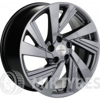 Khomen 1801 7.5x18 5x114.3 ET 38 Dia 67.1 (grey)