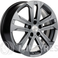 Khomen 1803 7x18 5x114.3 ET 40 Dia 66.5 (grey)