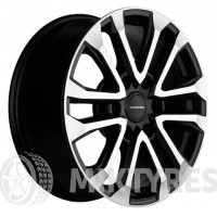 Khomen 1805 7.5x18 6x139.7 ET 38 Dia 67.1 (черный)