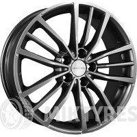 Khomen 1812 7x18 5x114.3 ET 37 Dia 66.5 (grey)