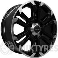 Khomen 1817 7.5x18 6x139.7 ET 25 Dia 106.1 (GFP)