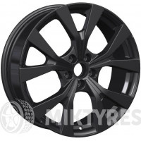 Khomen 1906 7x19 5x114.3 ET 51 Dia 67.1 (черный)