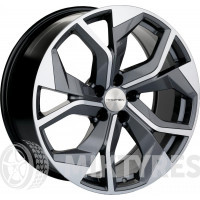 Khomen 2006 8.5x20 5x120 ET 46 Dia 62.5 (grey)