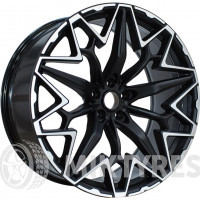 Khomen Zeus-2202 10x22 5x112 ET 30 Dia 66.6 (Brilliantsilver)