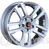 LegeArtis SK2 6x15 5x100 ET 38 Dia 57.1 (silver)